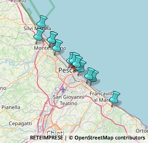 Mappa Via Piero Gobetti, 65121 Pescara PE, Italia (5.52167)