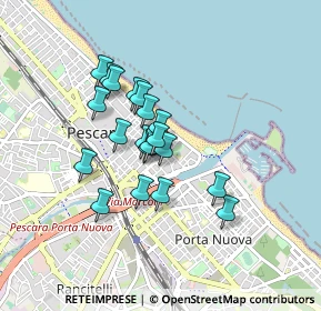 Mappa Via Piero Gobetti, 65121 Pescara PE, Italia (0.672)