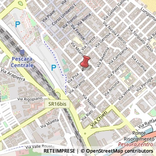Mappa Corso Vittorio Emanuele II, 124, 65122 Pescara, Pescara (Abruzzo)