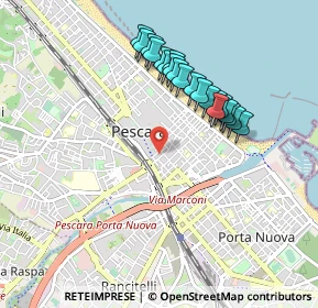 Mappa Corso Vittorio Emanuele II, 65126 Pescara PE, Italia (0.884)