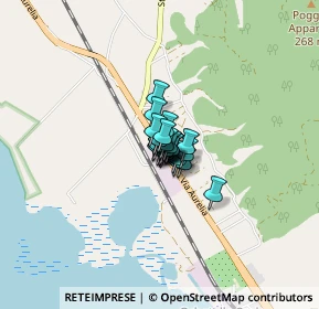 Mappa SS Aurelia km 145 Loc. Campolungo, 58015 Orbetello GR, Italia (0.2375)
