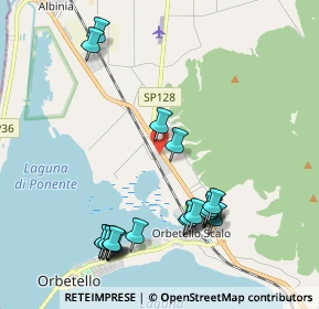 Mappa SS Aurelia km 145 Loc. Campolungo, 58015 Orbetello GR, Italia (2.4235)