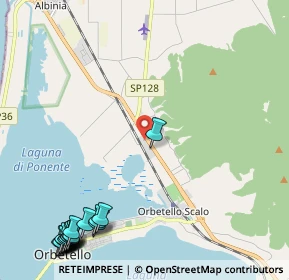 Mappa SS Aurelia km 145 Loc. Campolungo, 58015 Orbetello GR, Italia (3.56056)