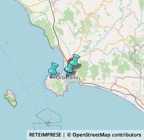 Mappa SS Aurelia km 145 Loc. Campolungo, 58015 Orbetello GR, Italia (49.38455)