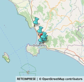 Mappa SS Aurelia km 145 Loc. Campolungo, 58015 Orbetello GR, Italia (48.18286)