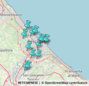 Mappa Porto Canale Banchina Sud, 65126 Pescara PE, Italia (3.04923)