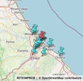 Mappa Porto Canale Banchina Sud, 65126 Pescara PE, Italia (7.67462)