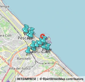 Mappa Porto Canale Banchina Sud, 65126 Pescara PE, Italia (1.28857)