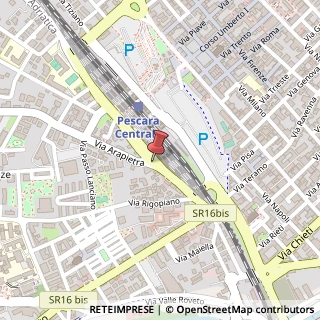 Mappa Via Enzo Ferrari, 123, 65124 Pescara, Pescara (Abruzzo)
