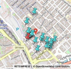 Mappa Corso Vittorio Emanuele, 65121 Pescara PE, Italia (0.1835)