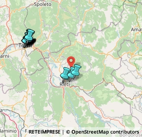 Mappa 02014 Cantalice RI, Italia (19.919)