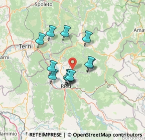 Mappa 02014 Cantalice RI, Italia (10.565)