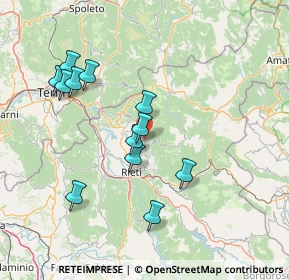 Mappa 02014 Cantalice RI, Italia (15.01667)