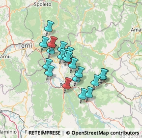Mappa 02014 Cantalice RI, Italia (10.626)