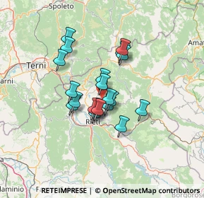 Mappa 02014 Cantalice RI, Italia (10.0745)