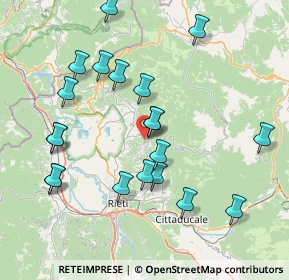 Mappa 02014 Cantalice RI, Italia (8.574)