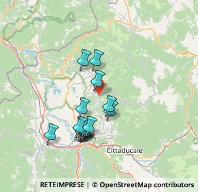 Mappa 02014 Cantalice RI, Italia (6.50714)
