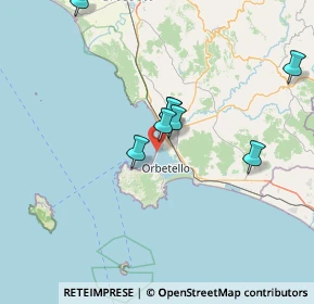 Mappa SP della Giannella, 58015 Orbetello GR, Italia (22.63)