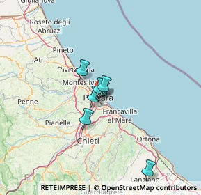 Mappa Via Achille Grandi, 65121 Pescara PE, Italia (24.89727)