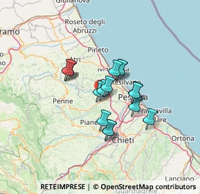 Mappa Via Campotino, 65010 Collecorvino PE, Italia (9.73875)