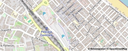 Mappa Pescara
