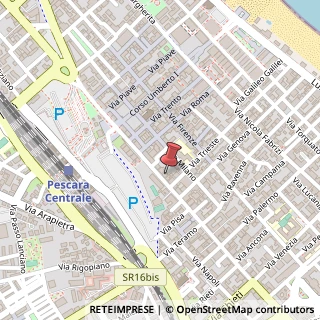 Mappa Corso Vittorio Emanuele II, 184, 65122 Cepagatti, Pescara (Abruzzo)