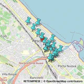 Mappa Corso Vittorio Emanuele II, 65122 Pescara PE, Italia (0.762)