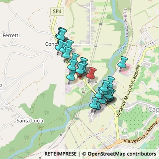 Mappa Via dell'Artigianato, 65010 Cappelle Sul Tavo PE, Italia (0.374)