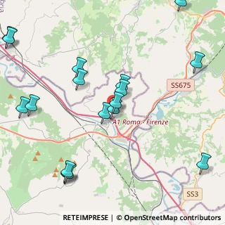 Mappa Via dei Battellieri, 01028 Orte VT, Italia (5.40706)