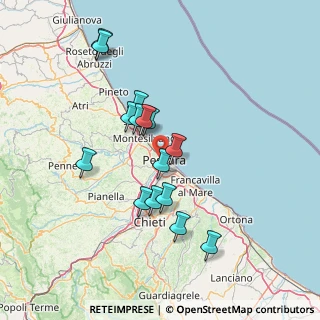 Mappa 65124 Pescara PE, Italia (13.63)