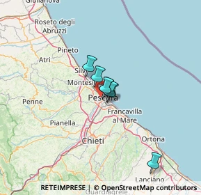 Mappa 65124 Pescara PE, Italia (22.15)
