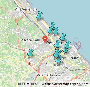 Mappa 65124 Pescara PE, Italia (1.62333)