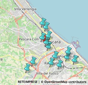 Mappa 65124 Pescara PE, Italia (1.84429)