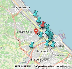 Mappa 65124 Pescara PE, Italia (1.34688)