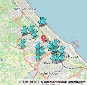 Mappa 65124 Pescara PE, Italia (1.626)
