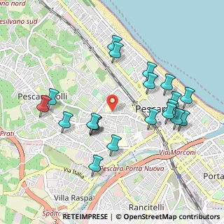 Mappa 65124 Pescara PE, Italia (1.0645)