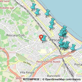 Mappa 65124 Pescara PE, Italia (1.19)