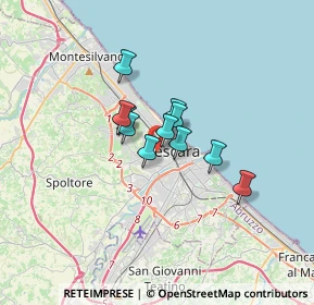 Mappa 65124 Pescara PE, Italia (2.07545)