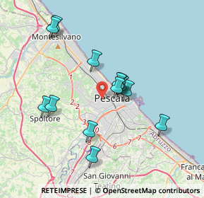 Mappa 65124 Pescara PE, Italia (3.50769)