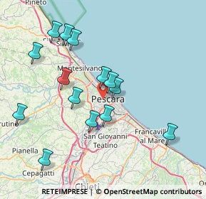 Mappa 65124 Pescara PE, Italia (8.04643)