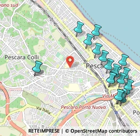 Mappa 65124 Pescara PE, Italia (1.31)