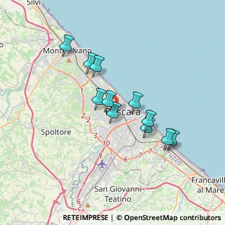 Mappa 65124 Pescara PE, Italia (3.11364)