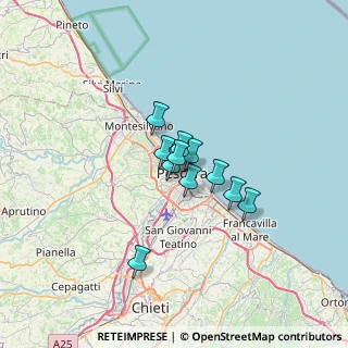 Mappa 65124 Pescara PE, Italia (3.99818)