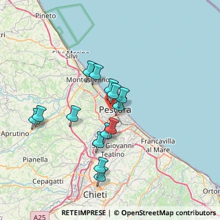 Mappa 65124 Pescara PE, Italia (6.54)