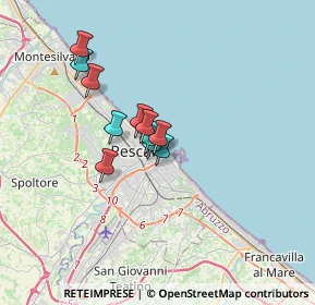 Mappa Lungomare Matteotti, 65121 Pescara PE, Italia (2.43545)