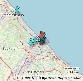 Mappa Lungomare Matteotti, 65121 Pescara PE, Italia (1.54909)