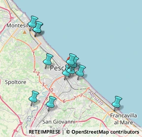 Mappa Lungomare Matteotti, 65121 Pescara PE, Italia (3.67917)