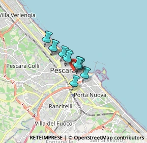 Mappa Via Bari, 65121 Pescara PE, Italia (0.86364)