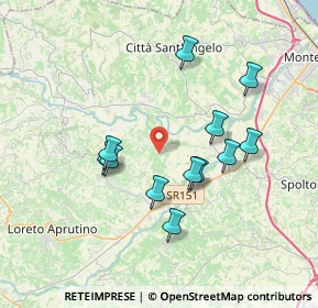 Mappa Via Campotino alto, 65010 Collecorvino PE, Italia (3.47833)