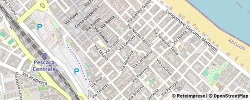 Mappa Pescara